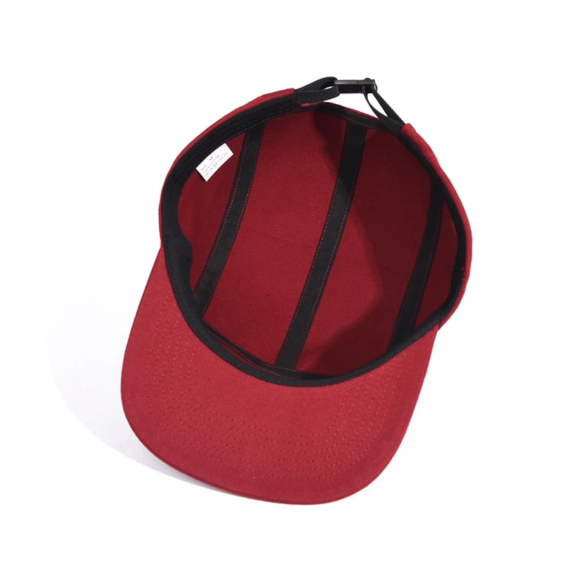 BSCI Oem Design Your Own logo Sports Camping Hat Outdoor Wholesale Custom Design Camp Nylon 5 Panel Caps and Hats