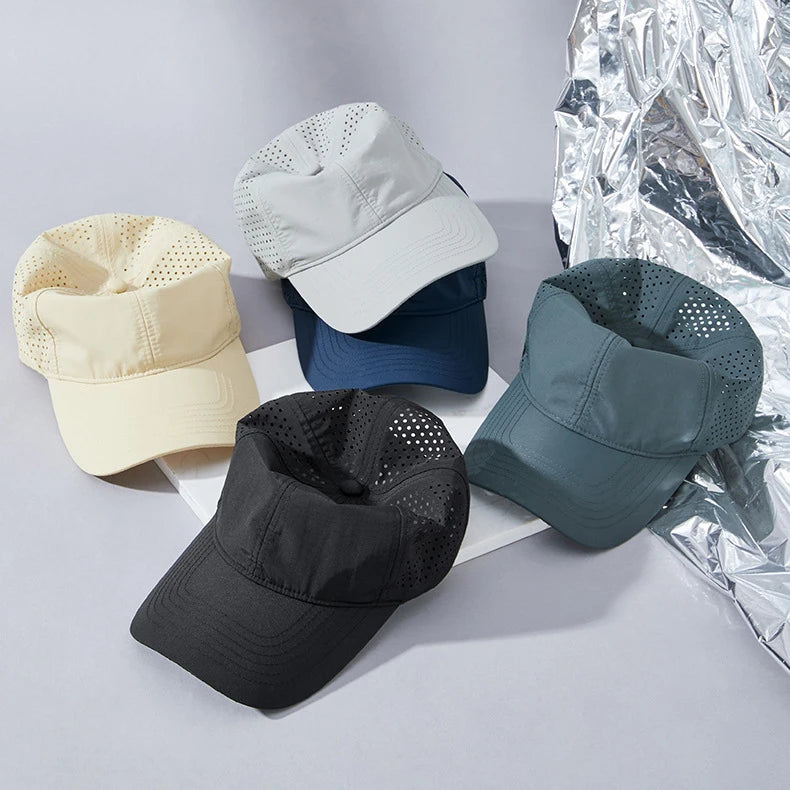 Classics 6 Panel Colorful Blank Gorras Hats Man Dad Hats Polyester Customize Fashion Blank Sports Hats and Caps