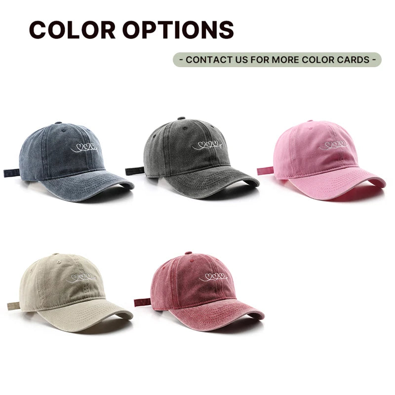 Hot Selling Custom Embroidered 6 Panel Cap Unconstructed Custom Hats for Men Baseball Caps