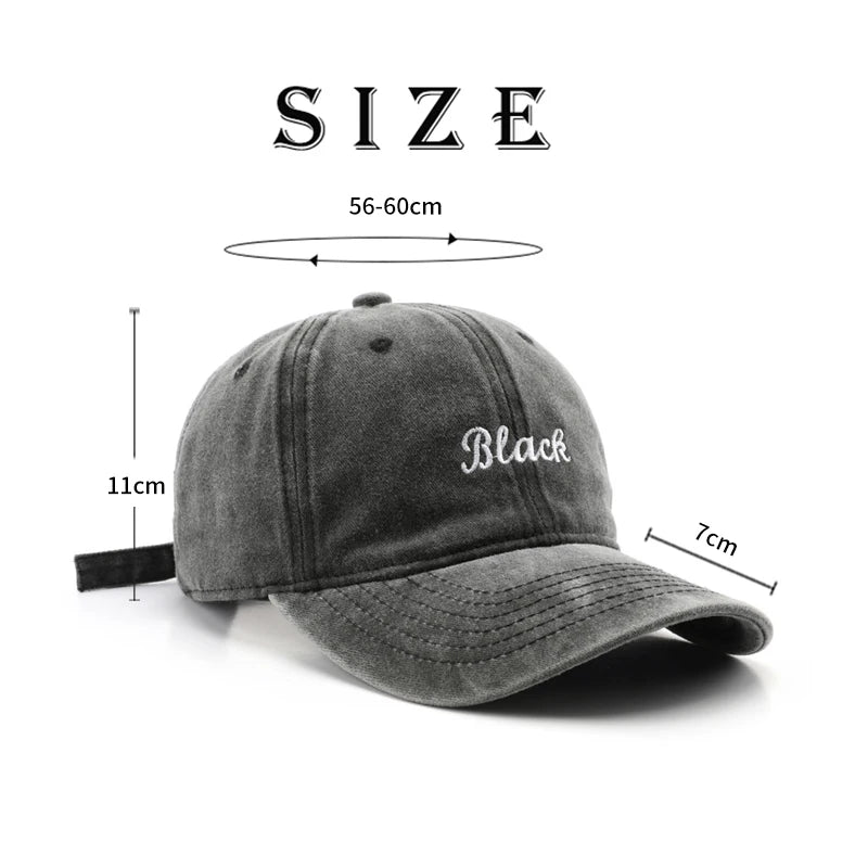 High Quality Outdoor Adjustable Dad Hat for Man and Woman Embroidered Letter Logo 6 Panels Vintage Baseball Cap Embroidery Hats