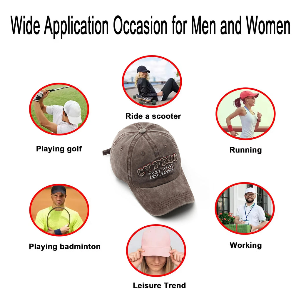 Acid Washed High Quality Unstructured Cap Add Embroidery Logo Dad Hat Cotton Material Unisex Custom Outdoor Caps